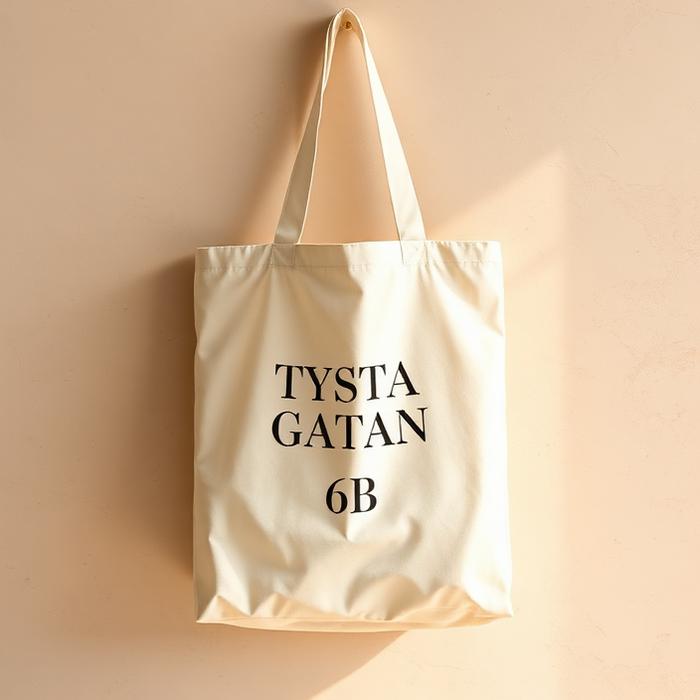Tygväska "Tysta gatan 6B"